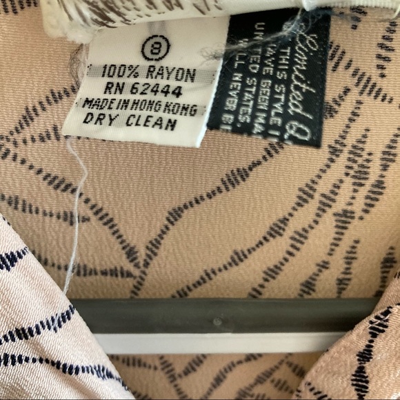 ✨SOLD✨ VTG Nicole Miller • Shirt Dress - Picture 9 of 16